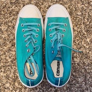 Teal converse